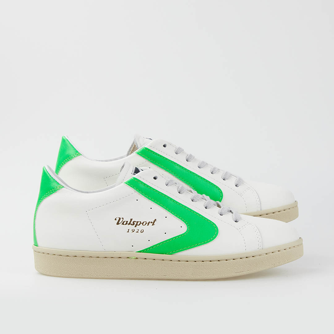 Tournament Classic Leather Bianco Verde Fluo 0