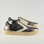 Olimpia Metal Taupe Laccio Pelliccia